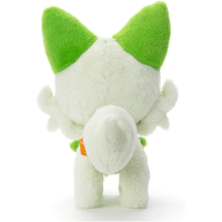 Officiële Pokemon knuffel Sprigatito KutaKutaTatta 34cm lang Takara tomy (Medium)